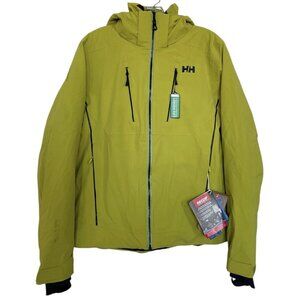 Helly Hansen Alpha 4.0 Winter Ski Jacket Size Small S Hooded Pocket Snow $475